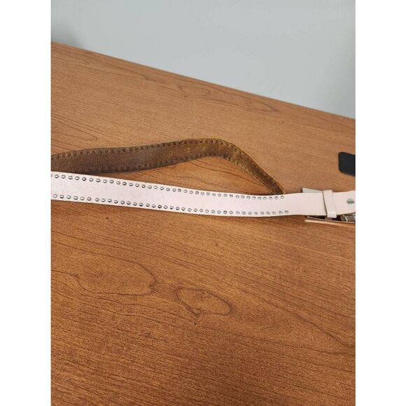 Harley-Davidson XL Pink and silver studded belt with removable buckle - Picture 5 of 10